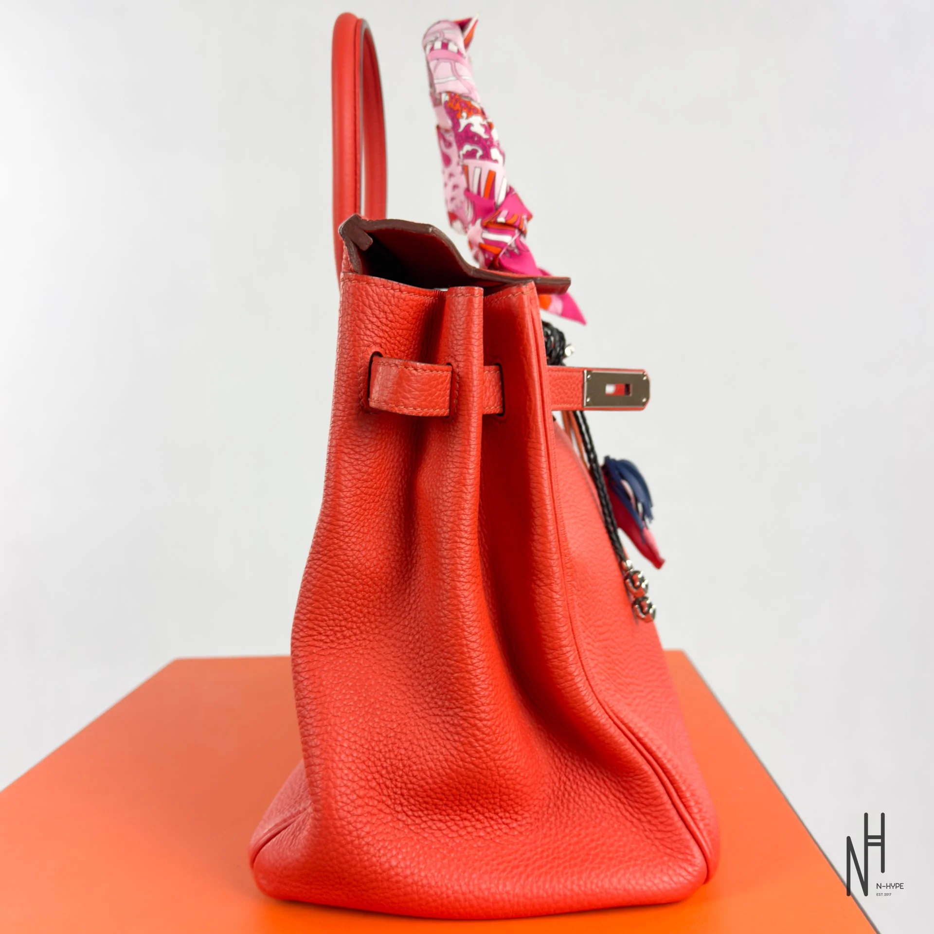 Hermès Birkin 35 Togo Capucine - Image 14