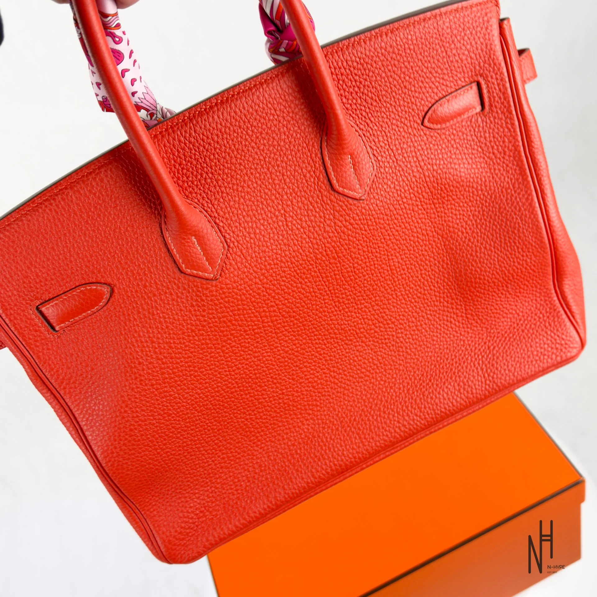 Hermès Birkin 35 Togo Capucine - Image 15