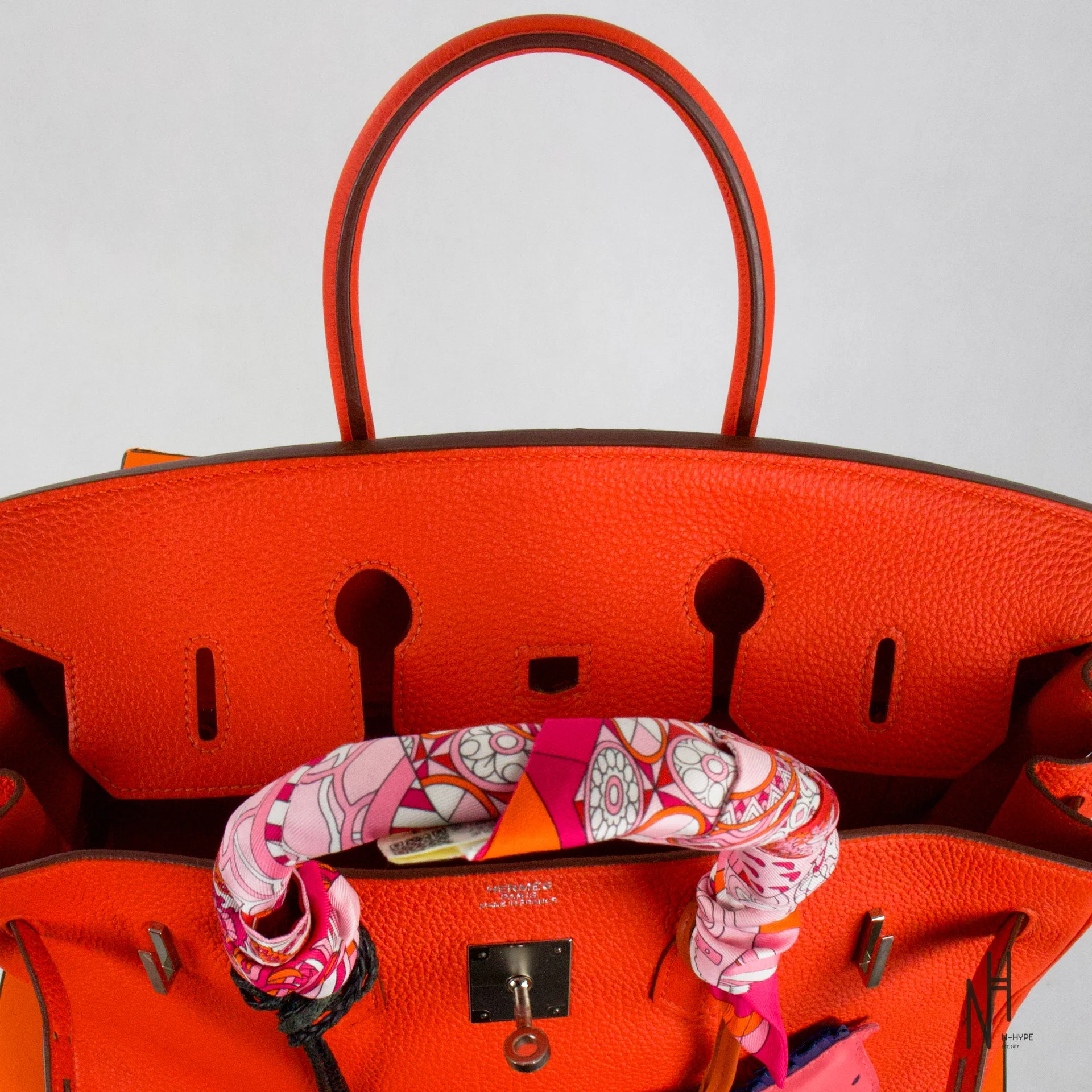 Hermès Birkin 35 Togo Capucine - Image 7