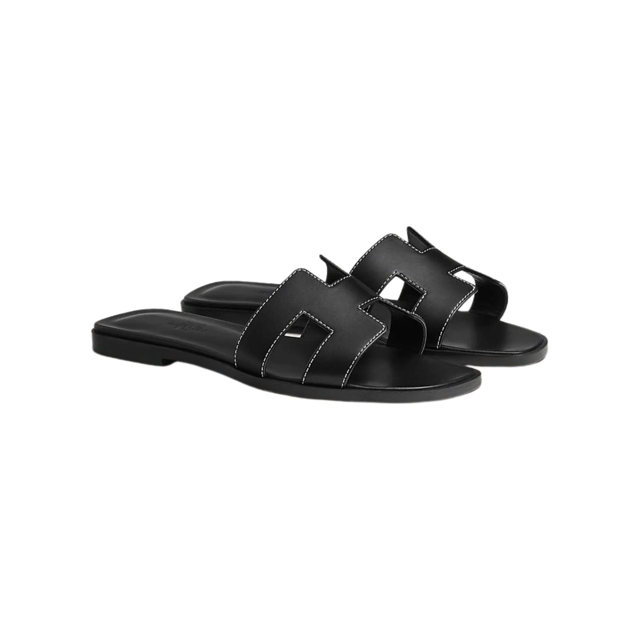 Hermes Oran Sandal Nior Box Calfskin Leather - Image 2