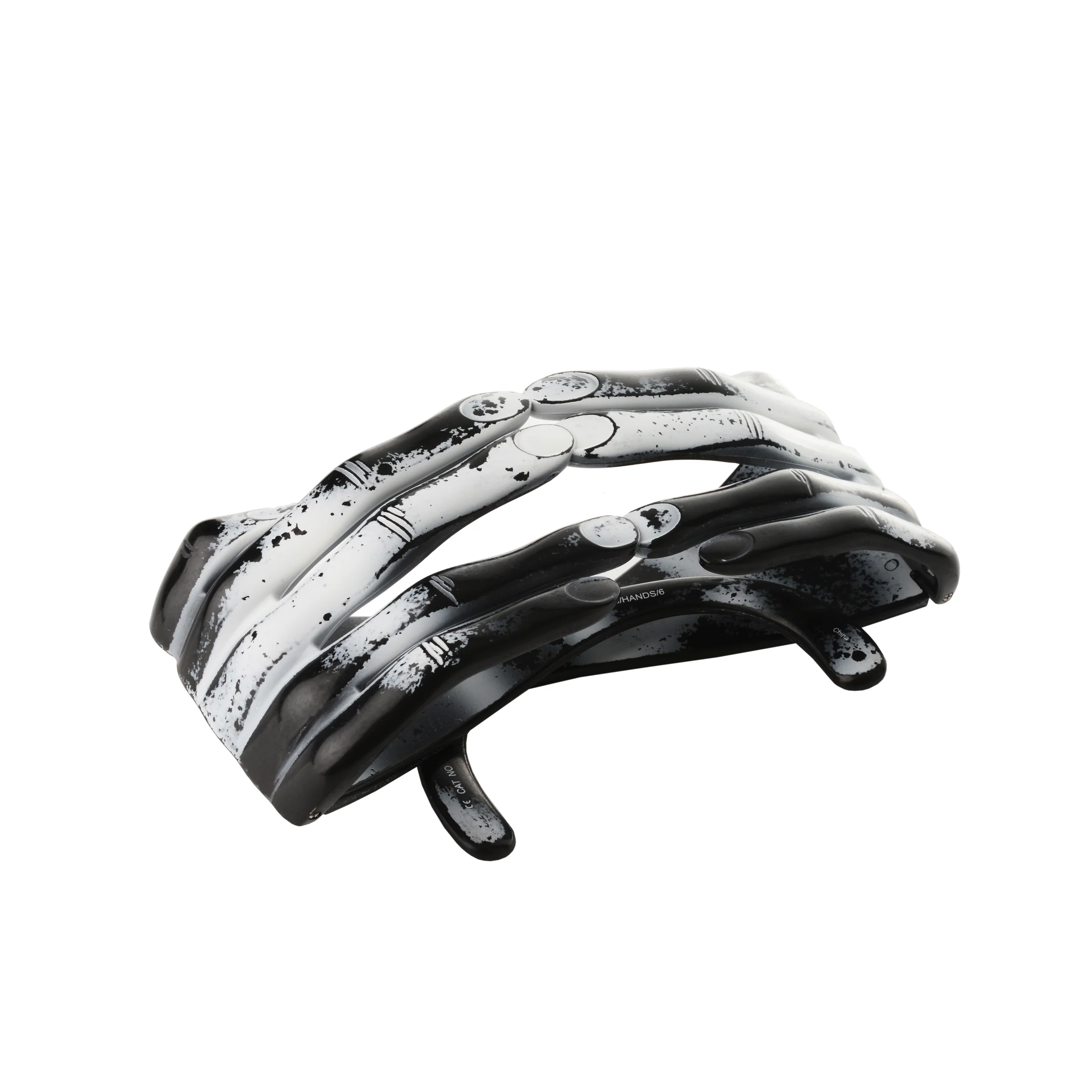 Jeremy Scott SS2011 Distressed Blk Acetate Hands Frame Sunglasses - Image 4