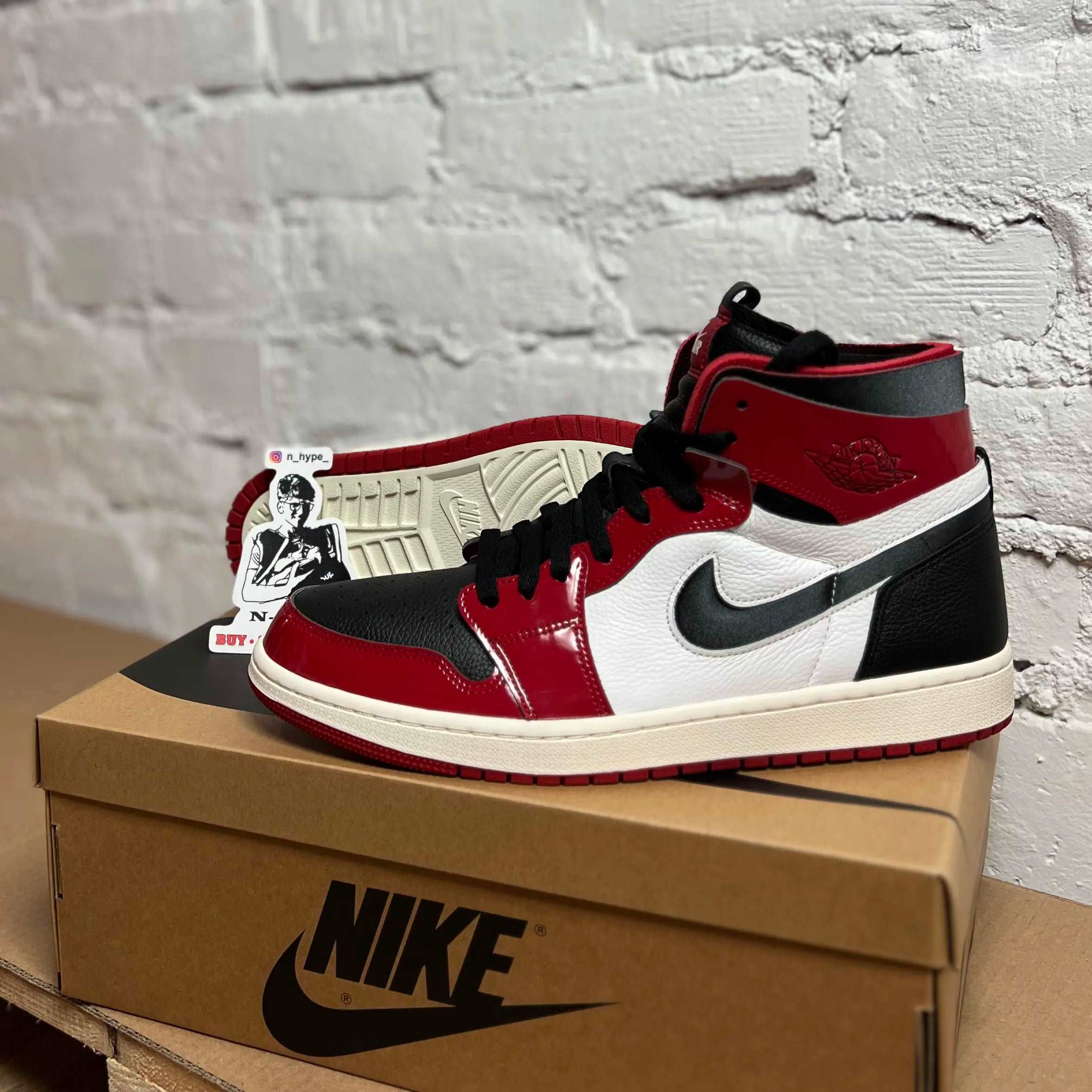 Jordan 1 High Zoom Air CMFT Patent Chicago (W) - Image 4