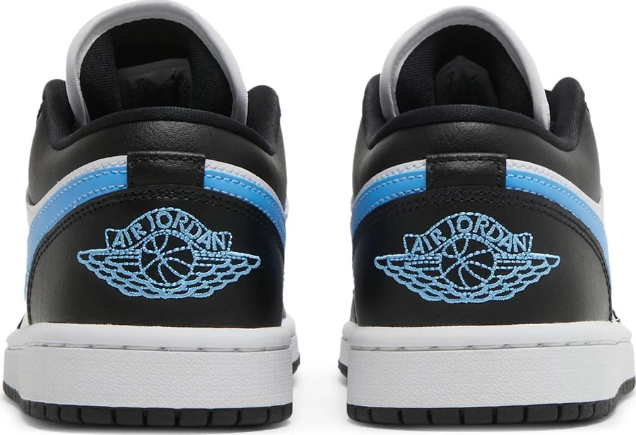 Jordan 1 Low Black University Blue White (W) - Image 3