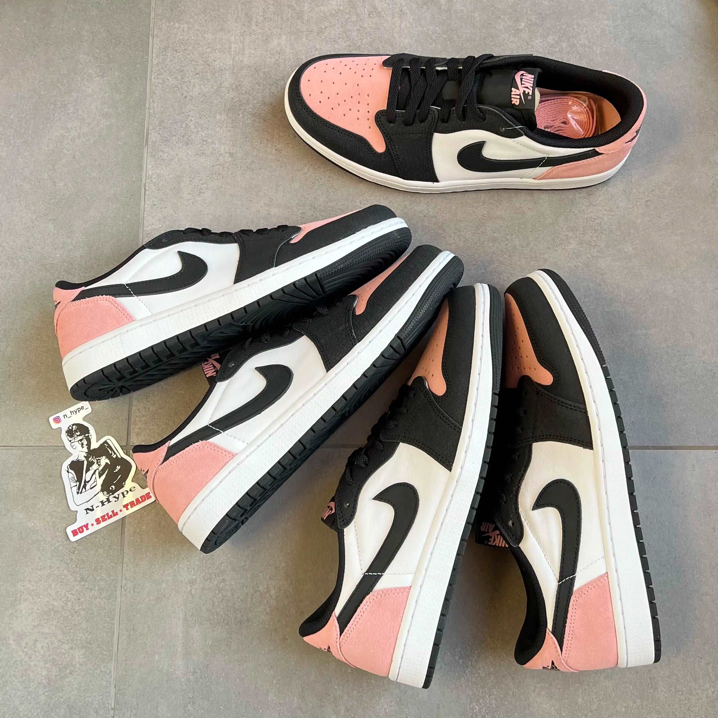 Jordan 1 Low OG Bleached Coral - Image 4