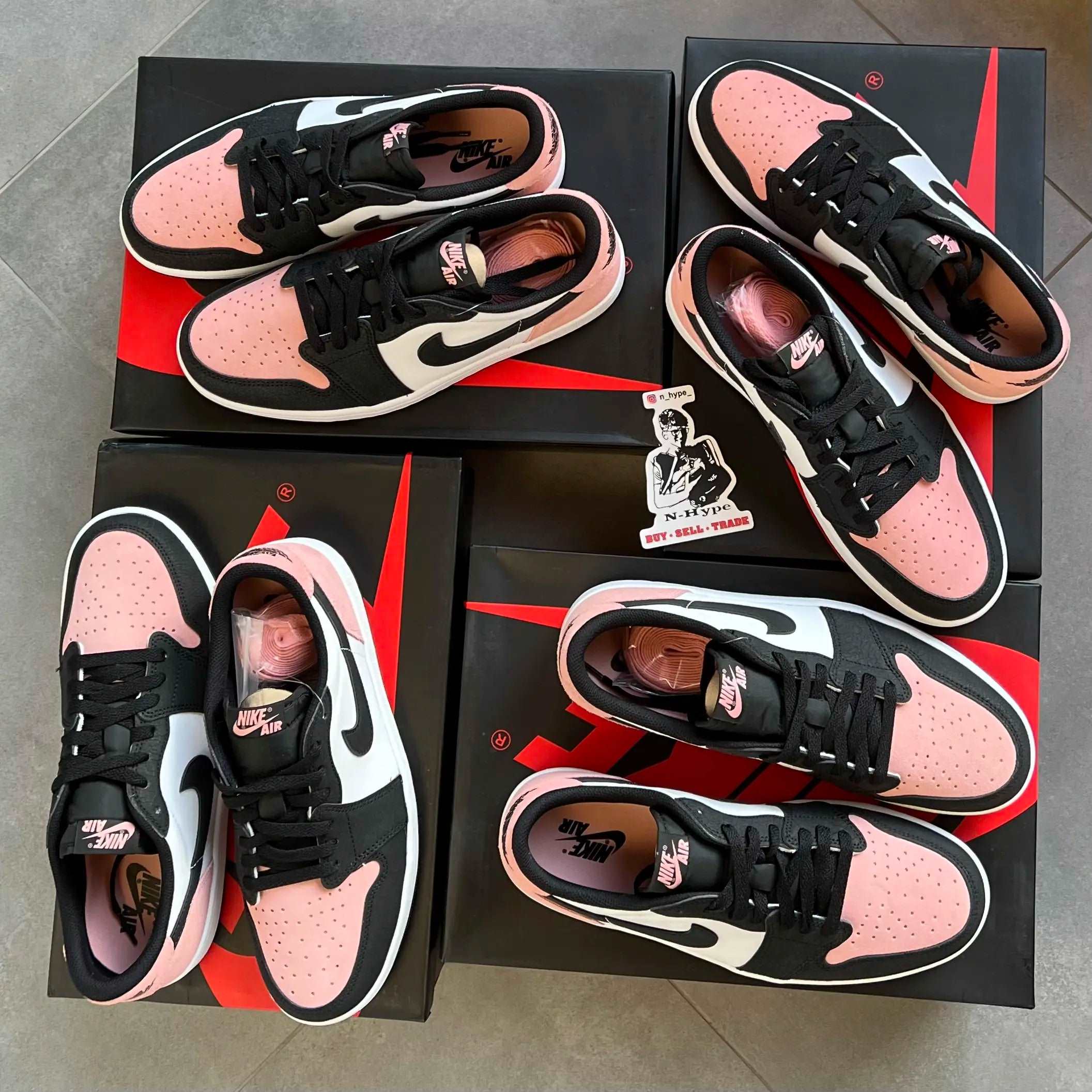Jordan 1 Low OG Bleached Coral - Image 6