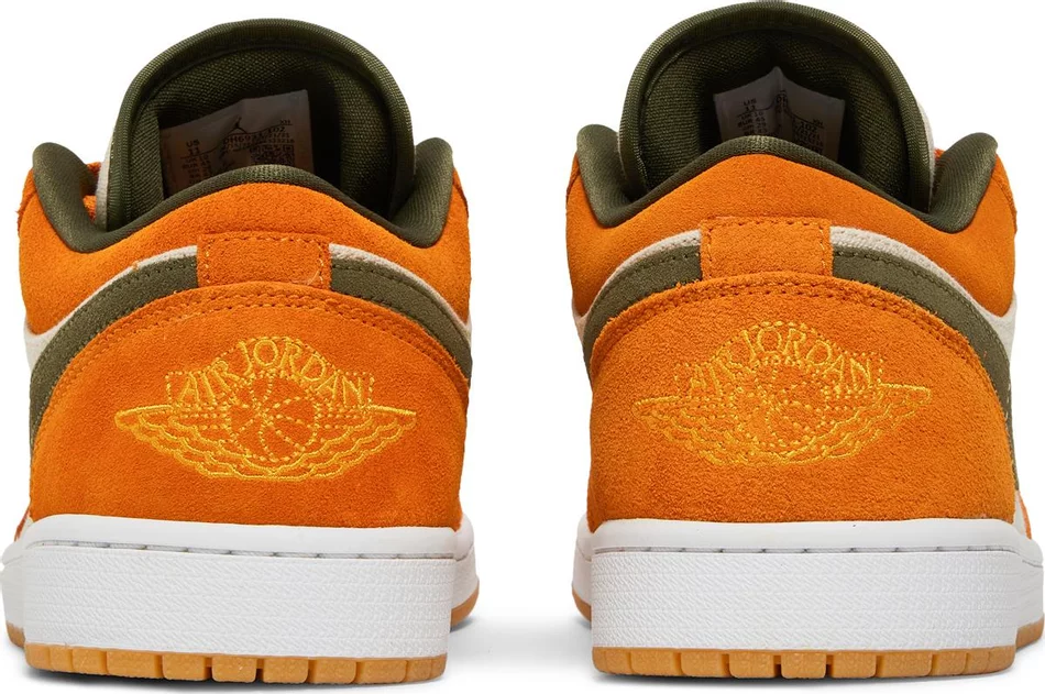 Jordan 1 Low Orange Olive - Image 3