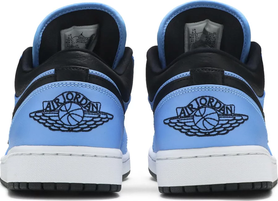 Jordan 1 Low University Blue Black - Image 3
