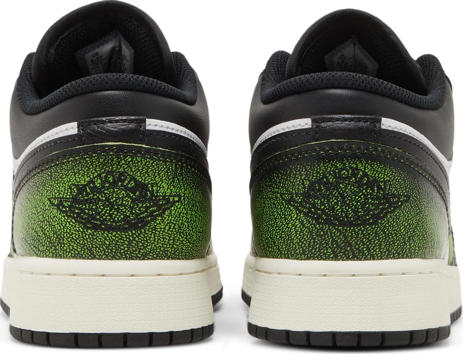 Jordan 1 Low Wear Away Electric Green (GS) - Image 4