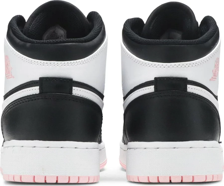 Jordan 1 Mid Arctic Pink Black (GS) - Image 3