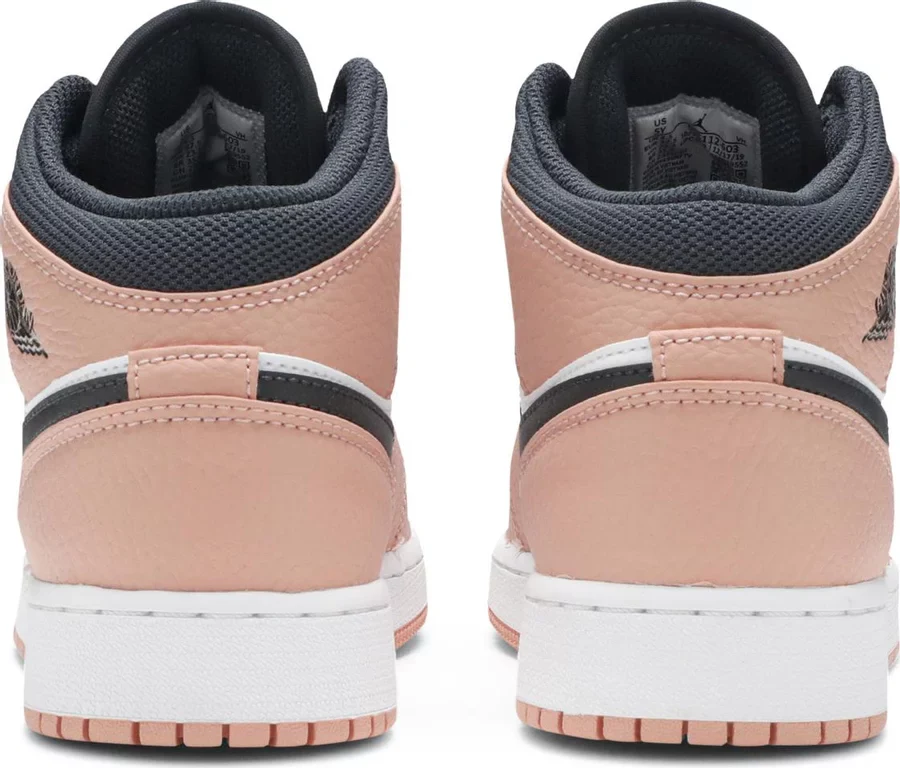 Jordan 1 Mid Pink Quartz (GS) - Image 3