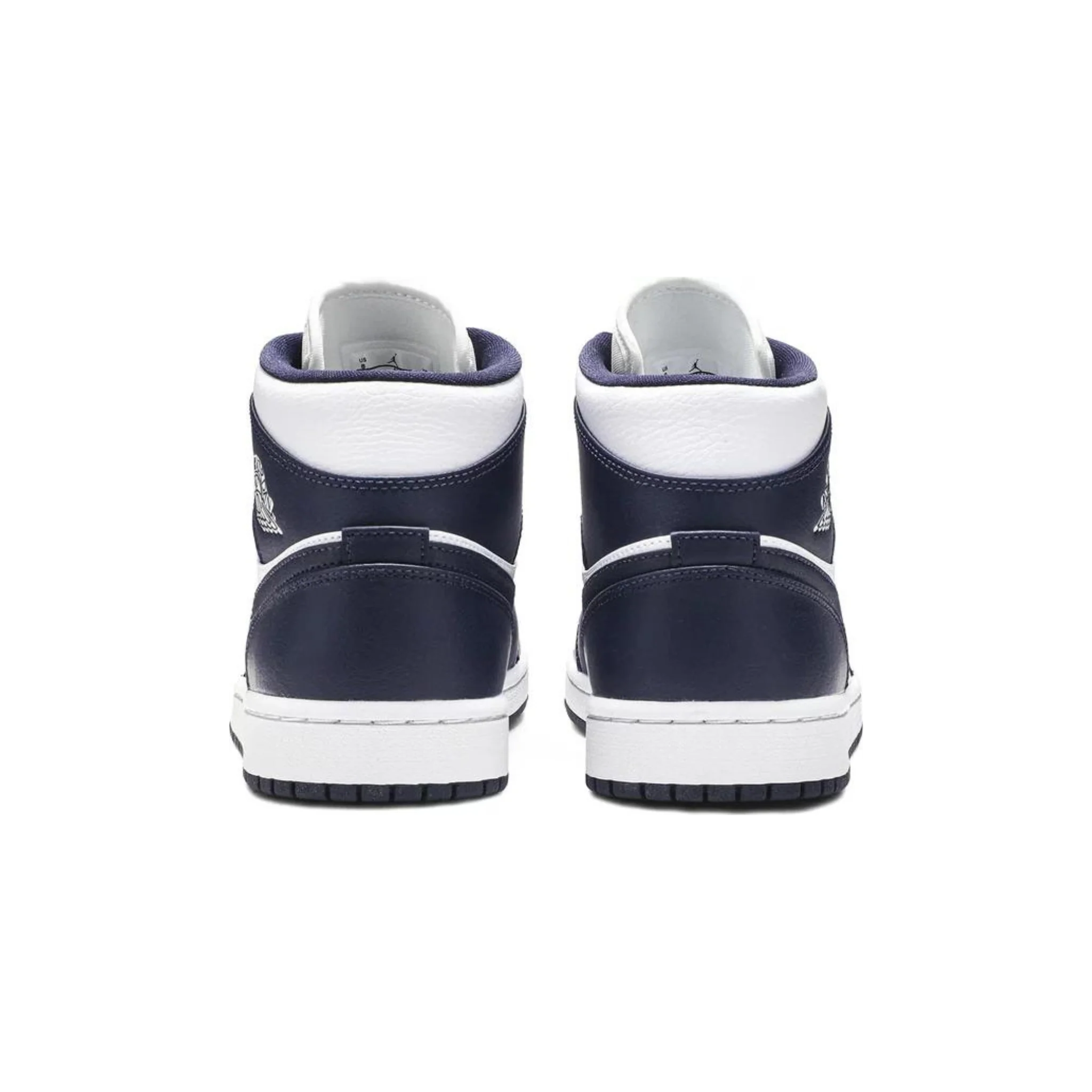 Jordan 1 Mid White Metallic Gold Obsidian - Image 3