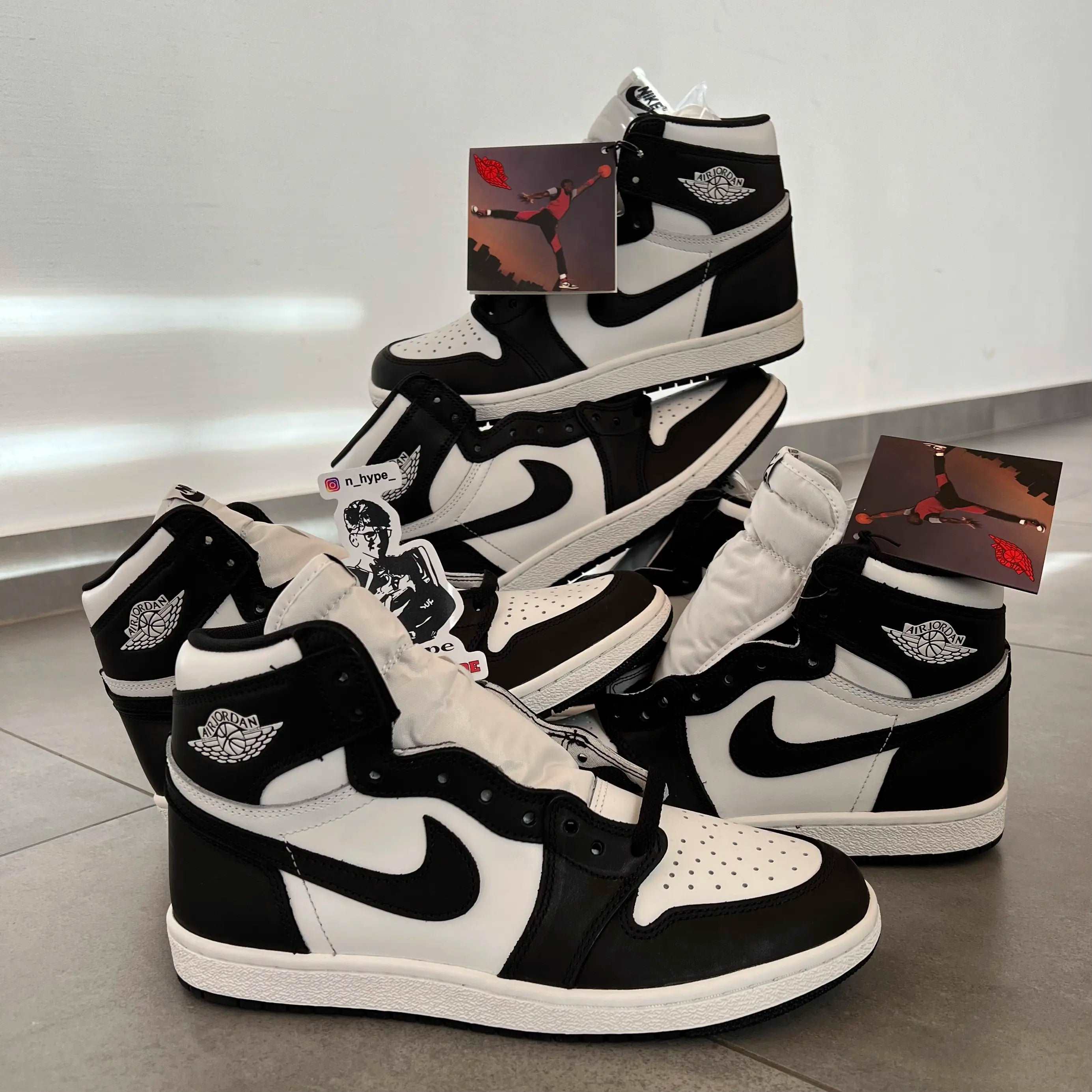 Jordan 1 Retro High 85 Black White (2023) - Image 4