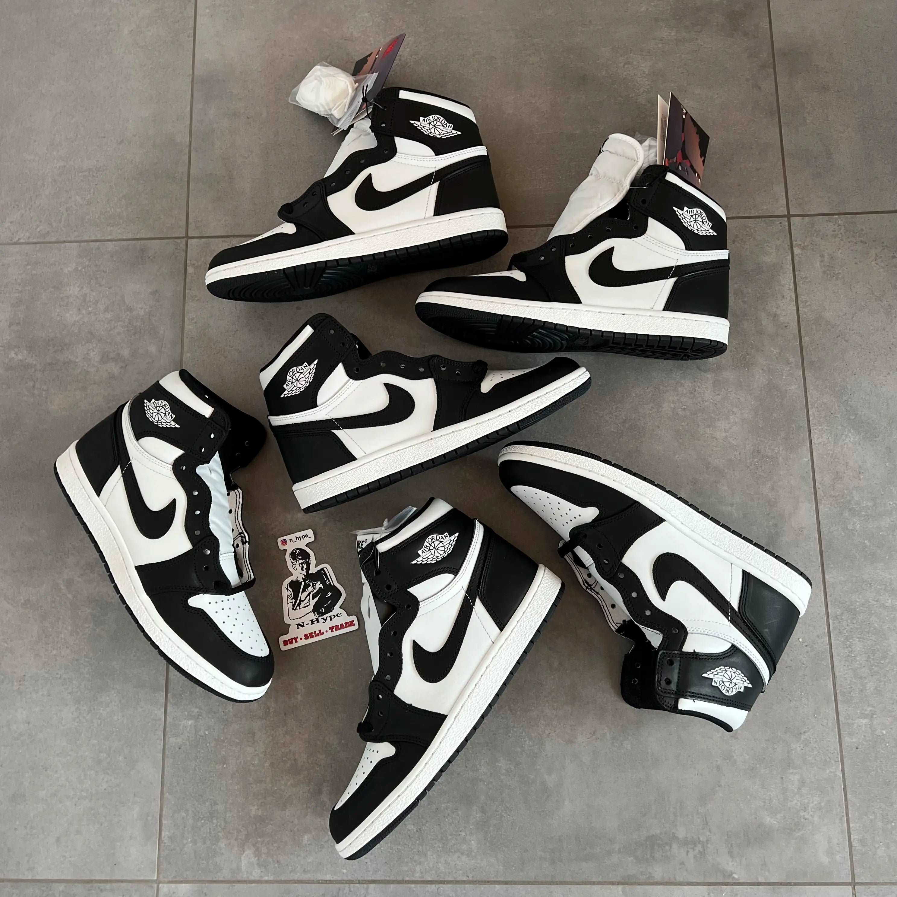 Jordan 1 Retro High 85 Black White (2023) - Image 5