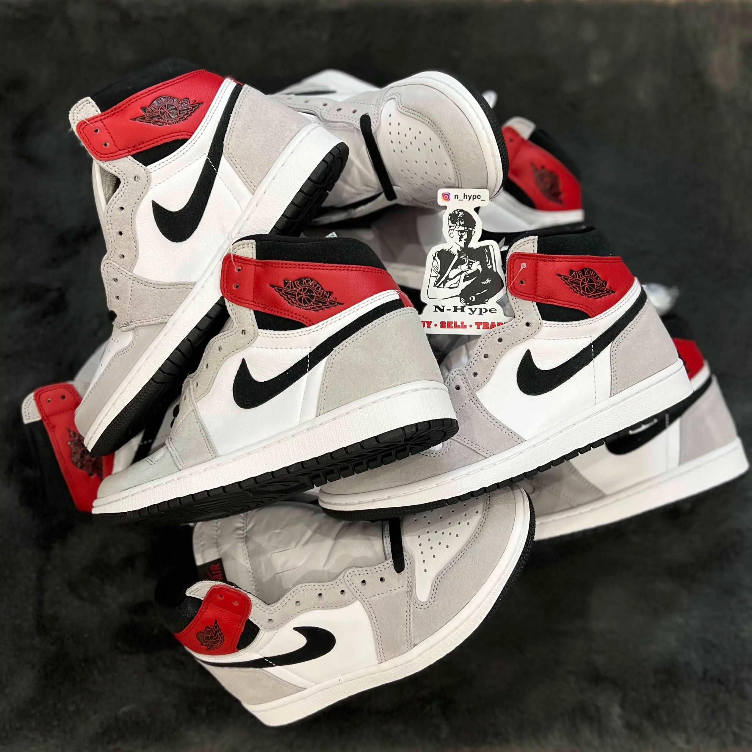 Jordan 1 Retro High Light Smoke Grey - Image 6