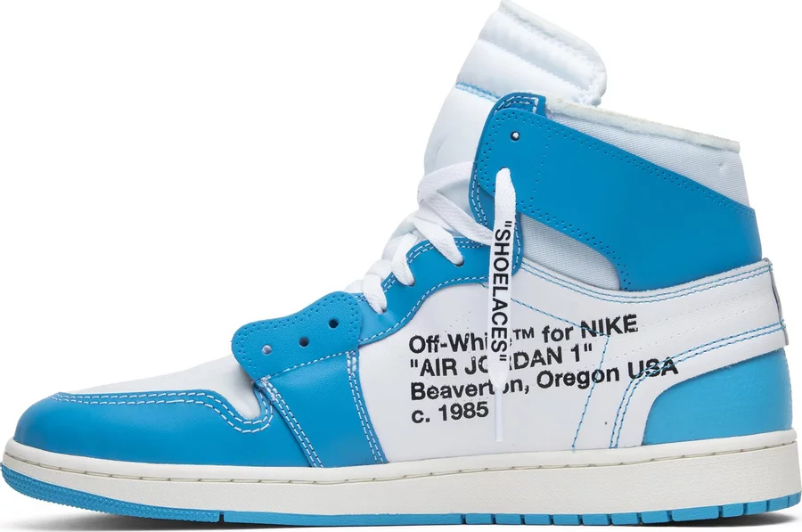Jordan 1 Retro High Off-White University Blue - Image 2