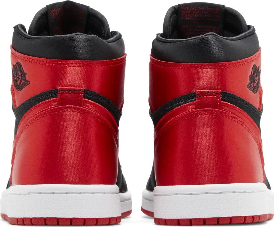 Jordan 1 Retro High OG Satin Bred (Women's) - Image 3