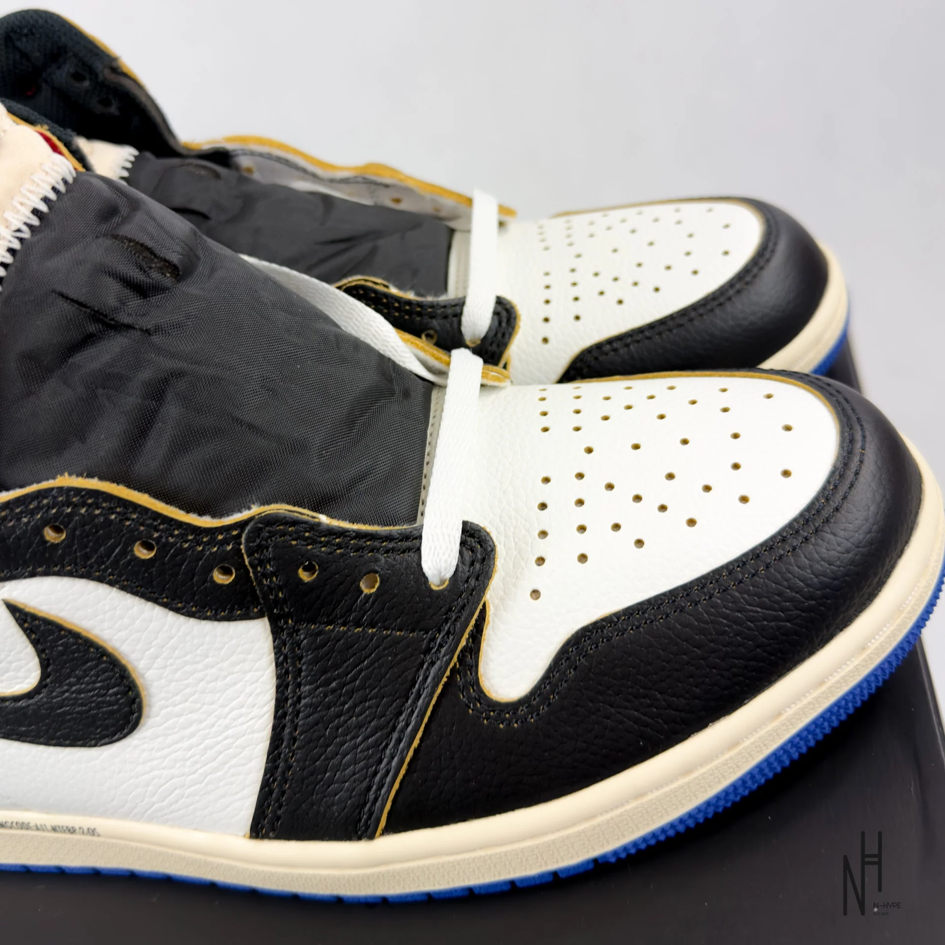 Jordan 1 Retro High OG SP Fragment x Union LA Varsity Red Sport Royal - Image 7