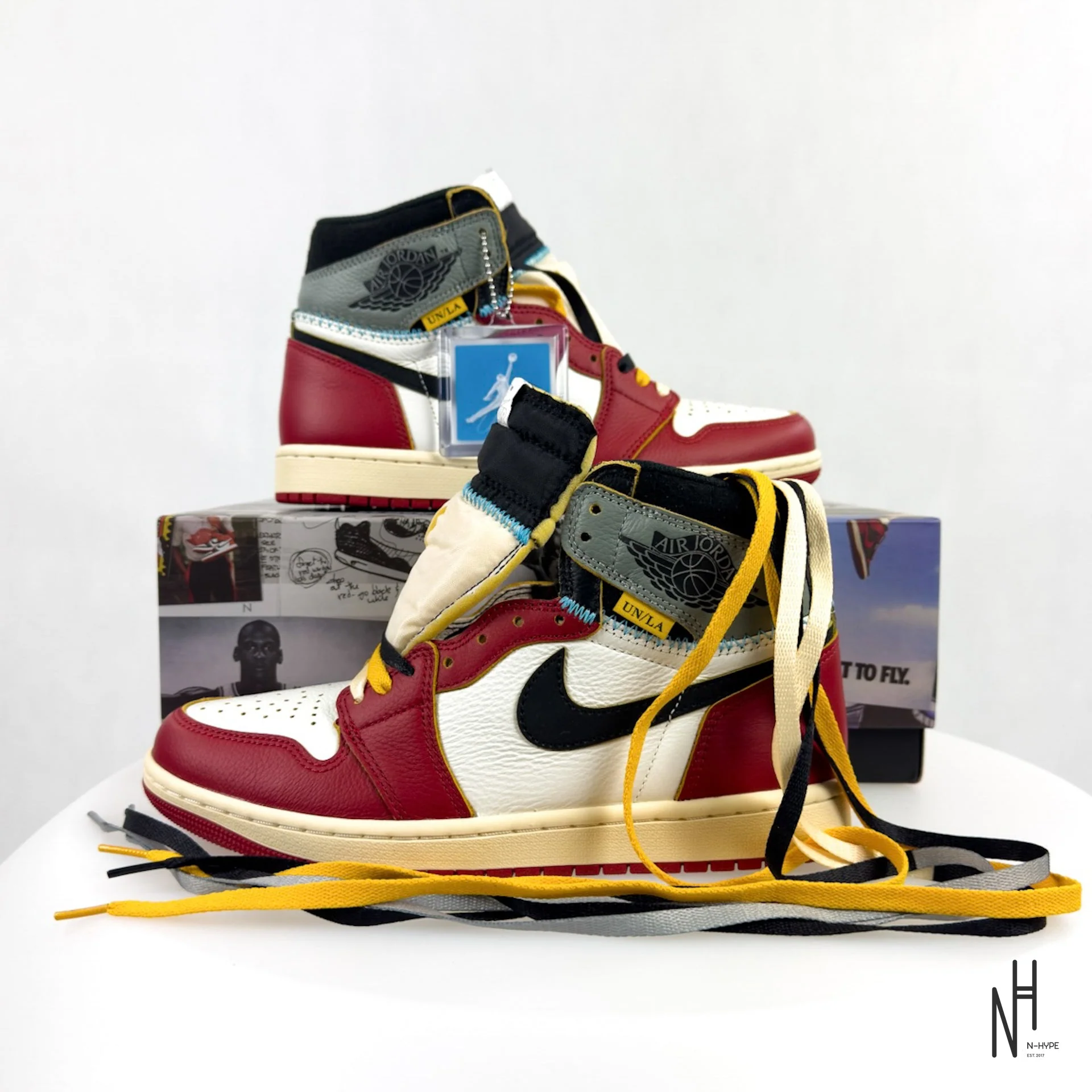 Jordan 1 Retro High OG SP Union LA Chicago Shadow - Image 4