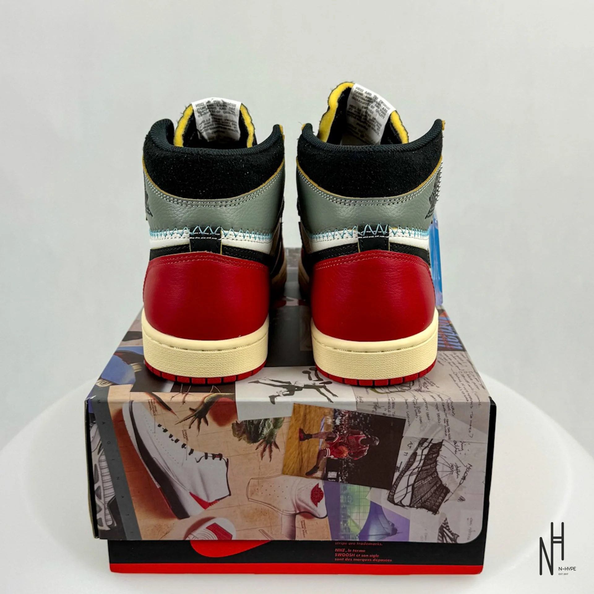 Jordan 1 Retro High OG SP Union LA Chicago Shadow - Image 6