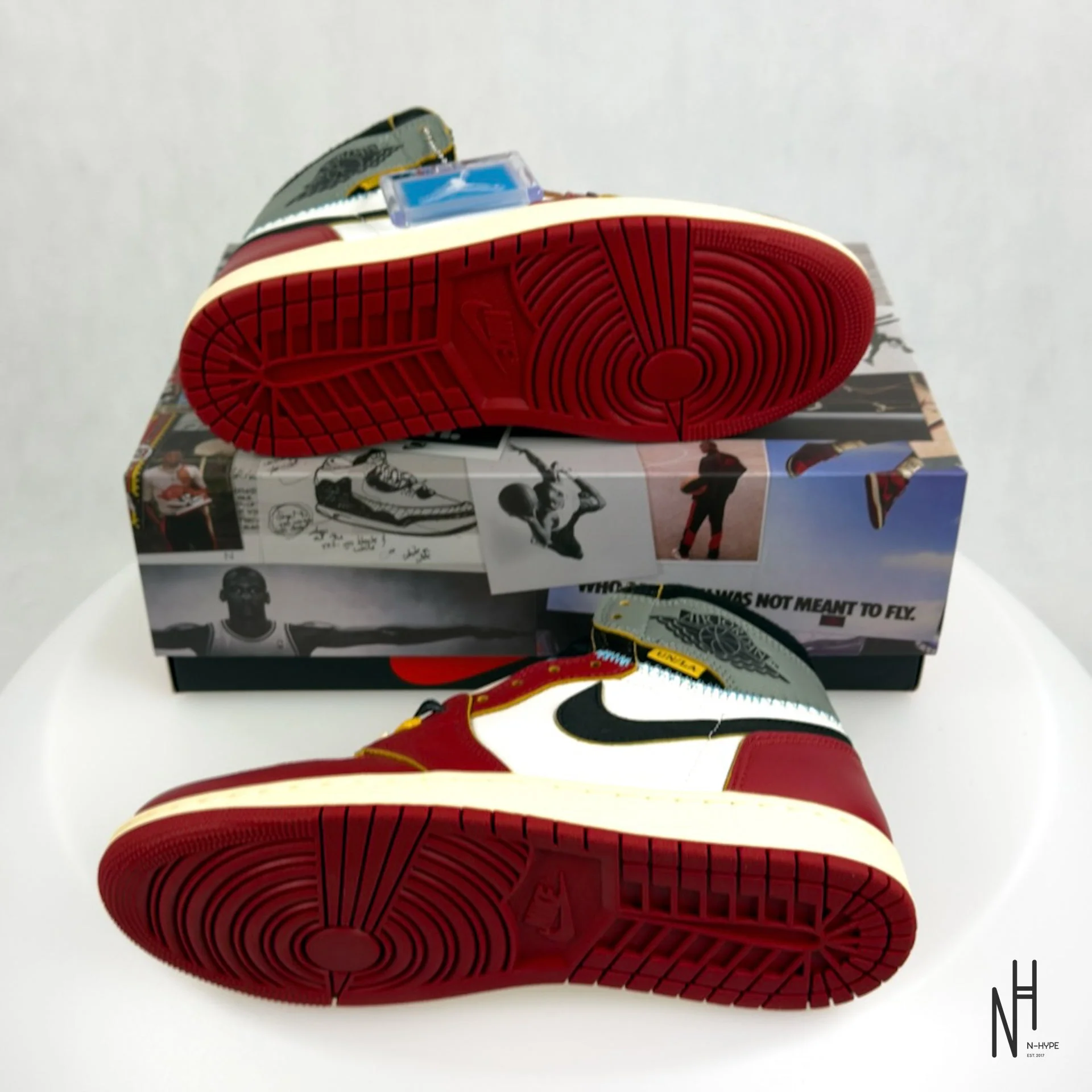 Jordan 1 Retro High OG SP Union LA Chicago Shadow - Image 7
