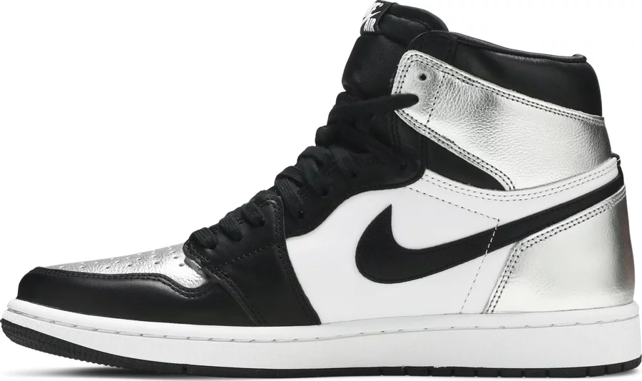 Jordan 1 Retro High Silver Toe (Women's) - Image 2