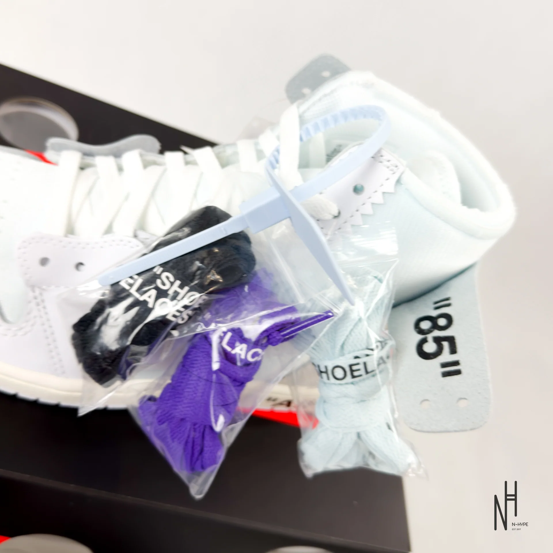 Jordan 1 Retro High Virgil Abloh Archive Alaska - Image 6
