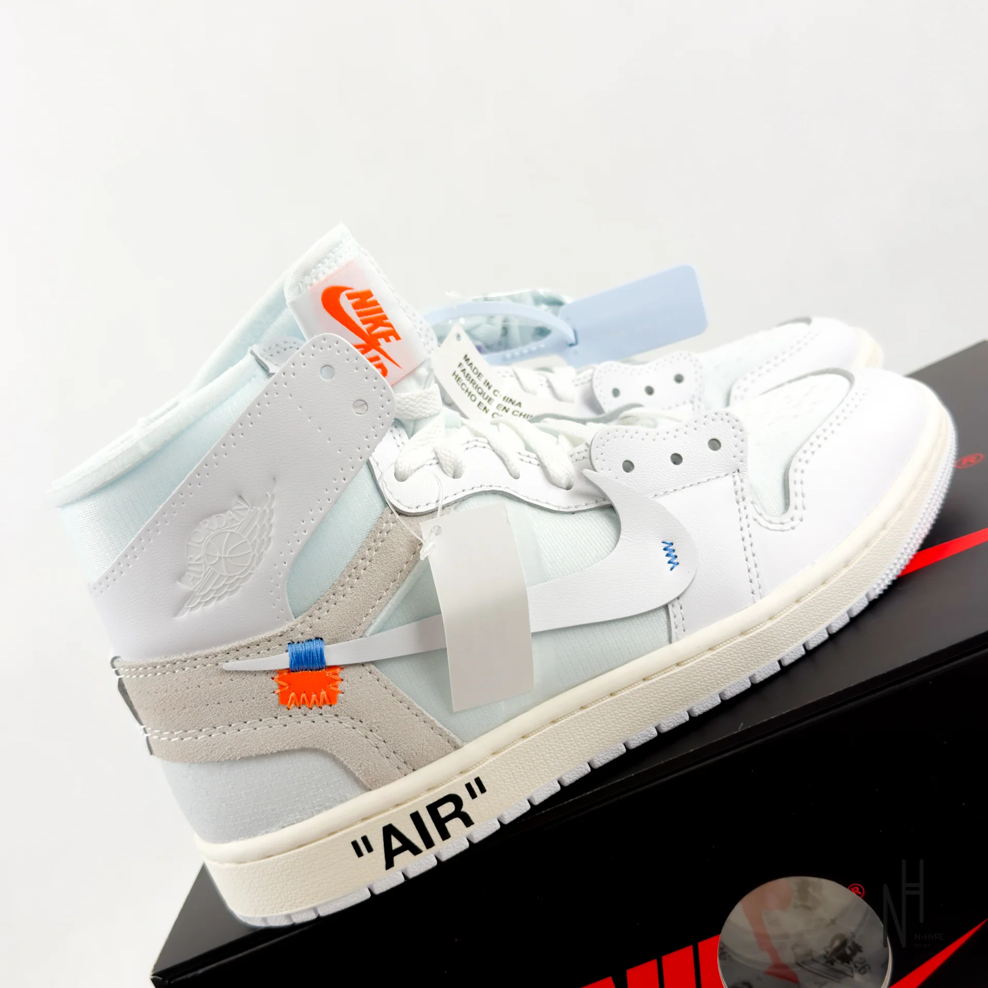 Jordan 1 Retro High Virgil Abloh Archive Alaska - Image 8