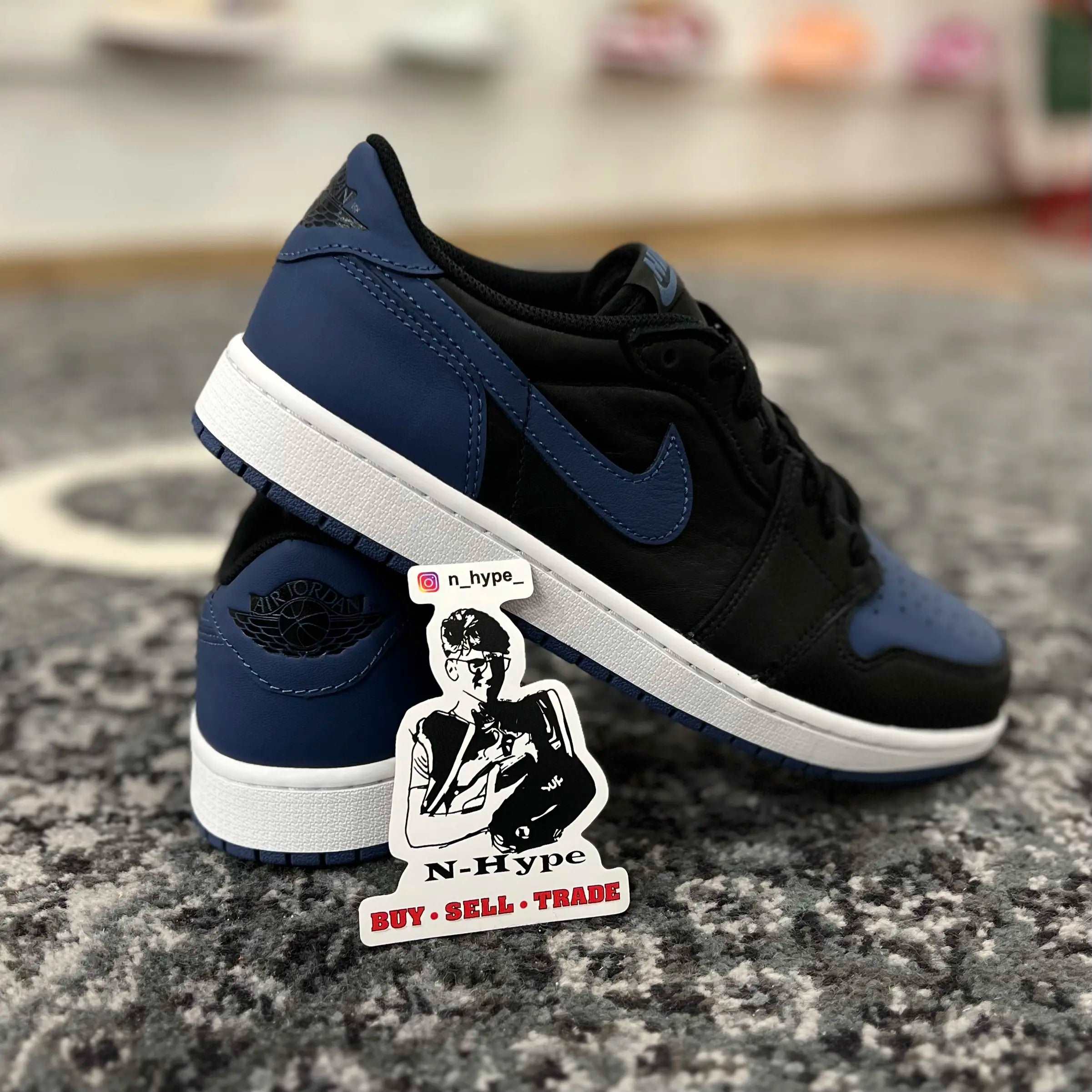 Jordan 1 Retro Low OG Mystic Navy - Image 6