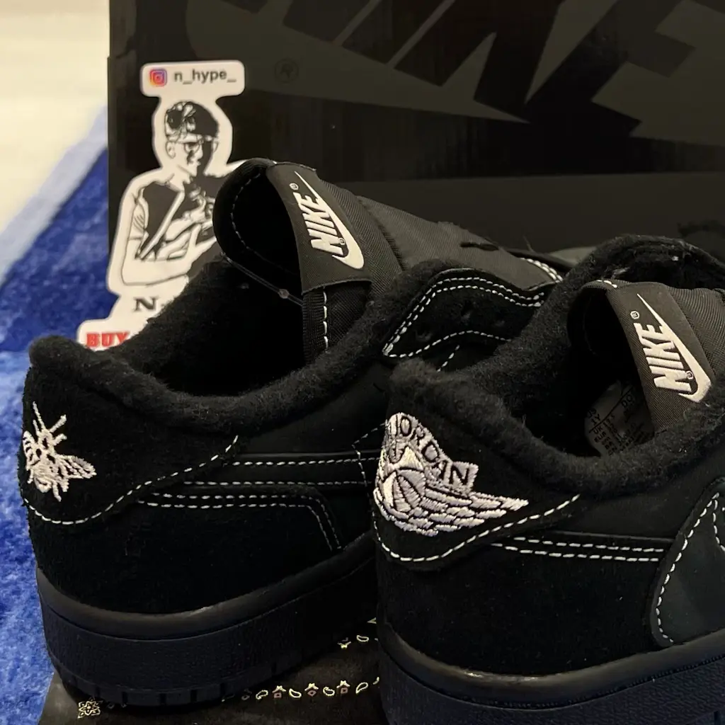 Jordan 1 Retro Low OG SP Travis Scott Black Phantom - Image 5