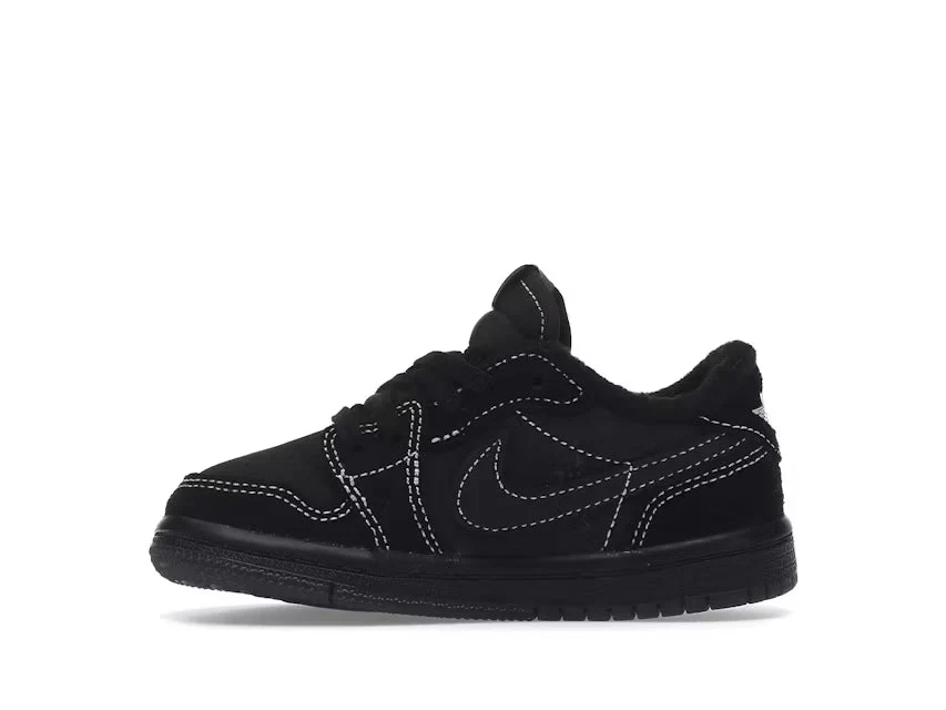 Jordan 1 Retro Low OG SP Travis Scott Black Phantom (TD) - Image 2