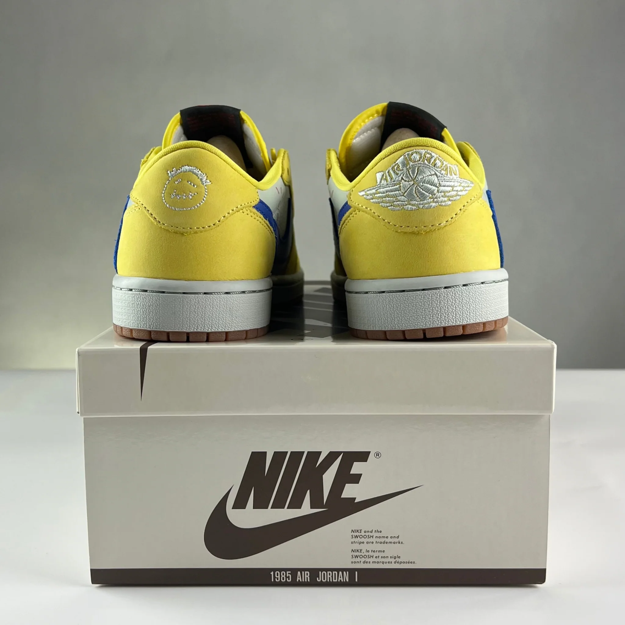 Jordan 1 Retro Low OG SP Travis Scott Canary (Women's) - Image 6