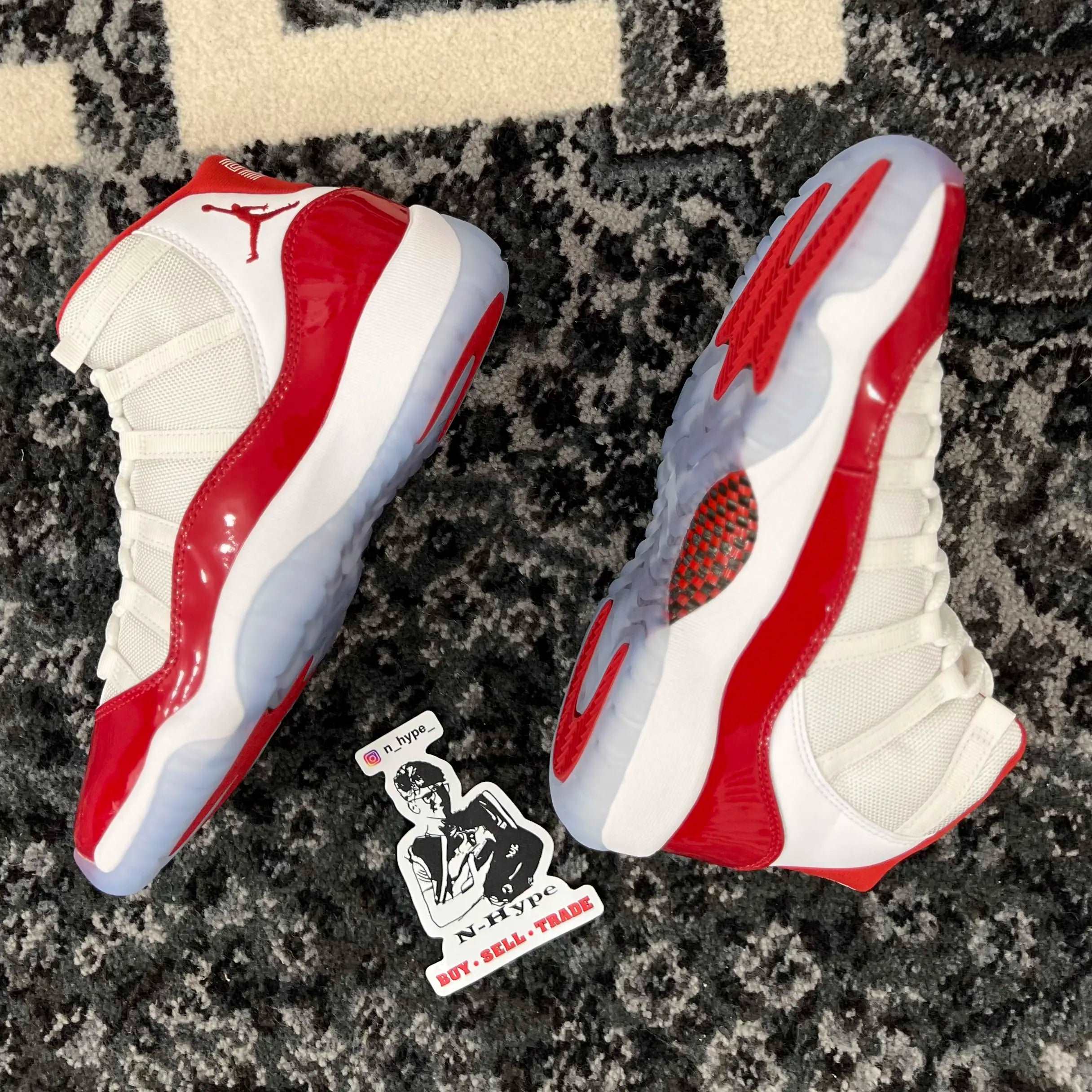 Jordan 11 Retro Cherry (2022) (GS) - Image 3