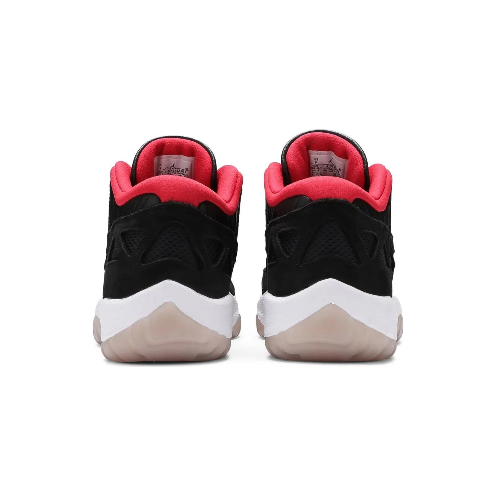Jordan 11 Retro Low IE Bred (2021) - Image 3