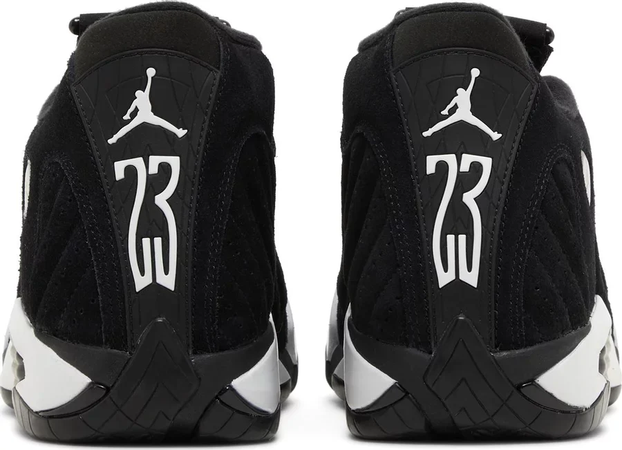 Jordan 14 Retro Black White - Image 3