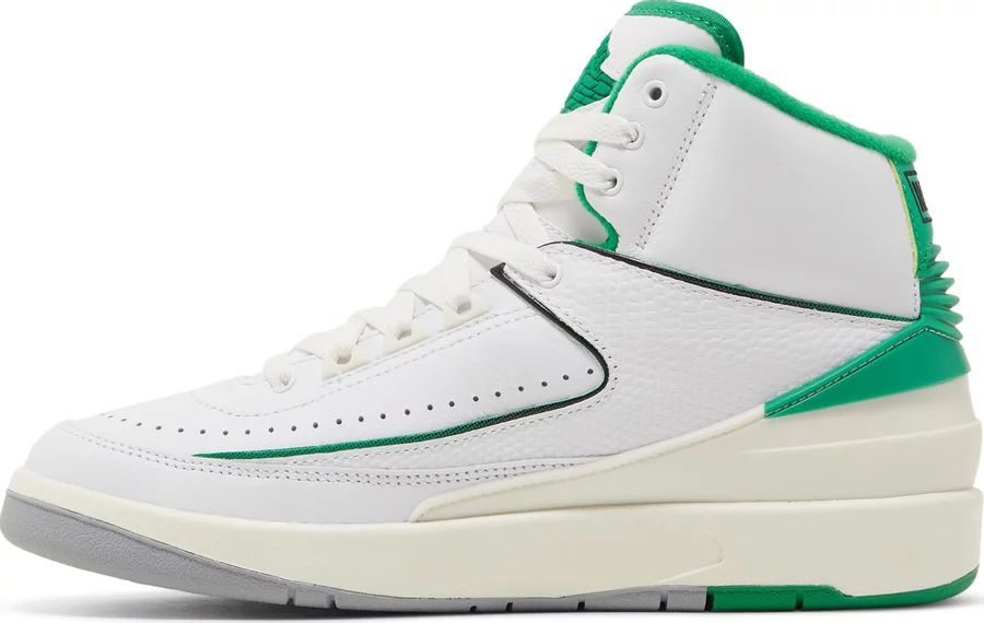 Jordan 2 Retro Lucky Green (GS) - Image 2