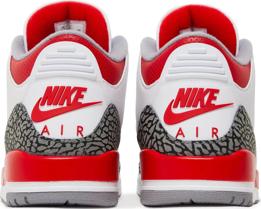 Jordan 3 Retro Fire Red (2022) - Image 3