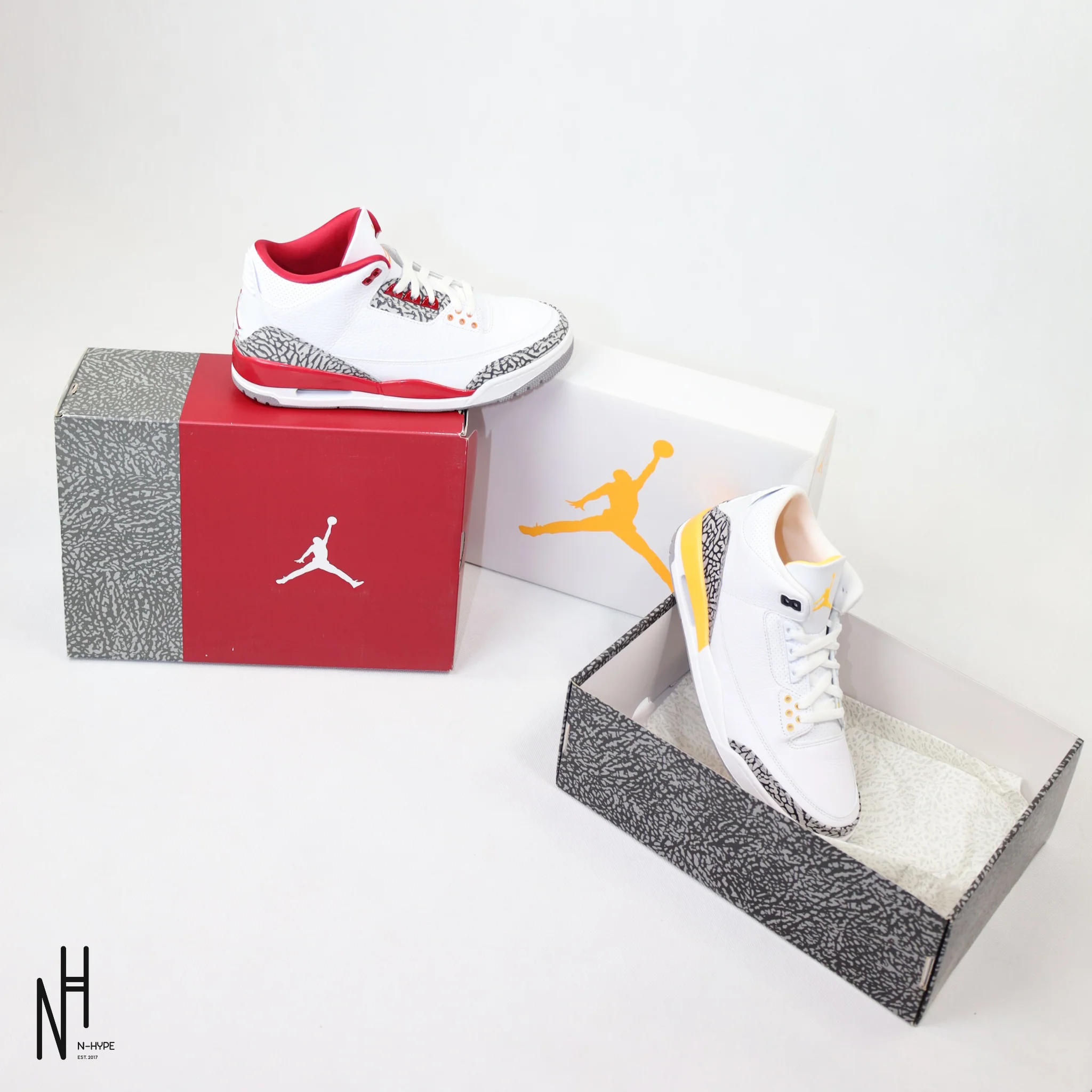 Jordan 3 Retro Laser Orange (Women's) - Image 4