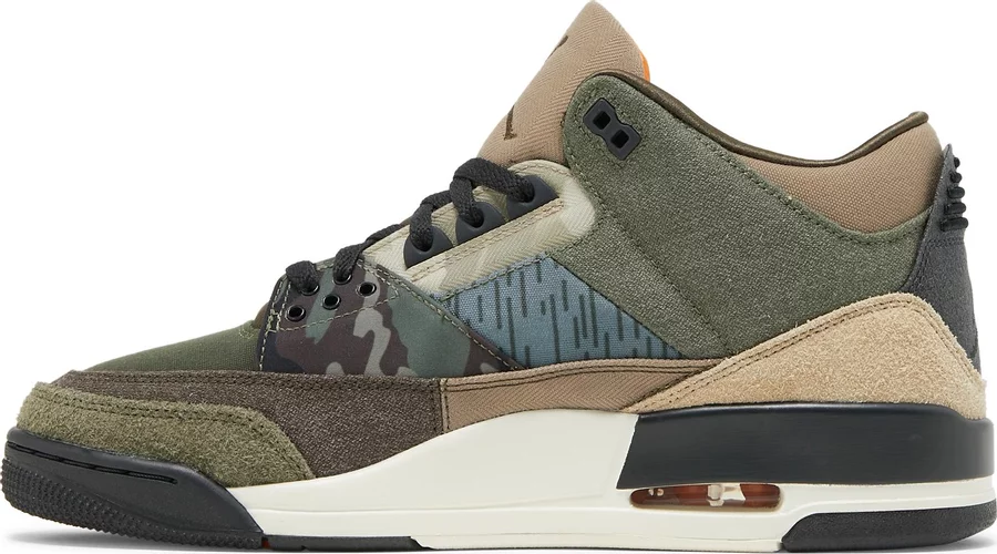 Jordan 3 Retro Patchwork Camo - Image 2