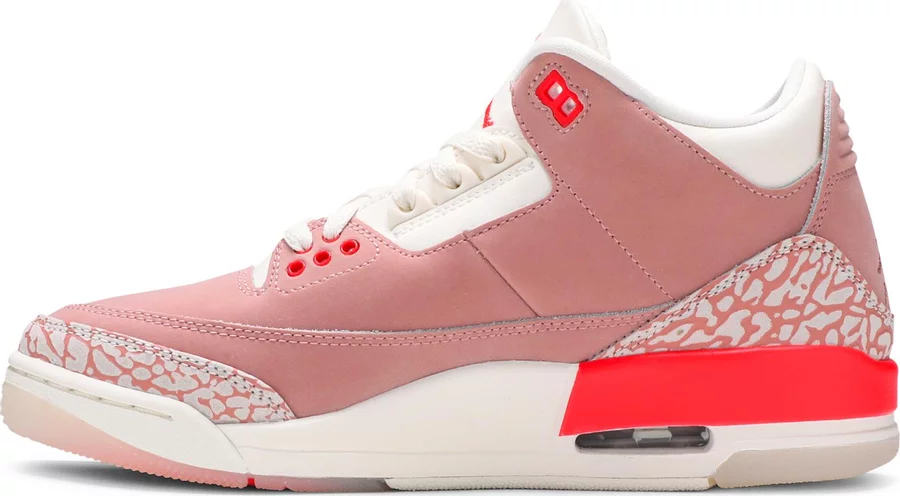 Jordan 3 Retro Rust Pink (Women's) - Image 2