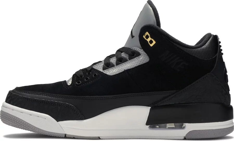 Jordan 3 Retro Tinker Black Cement Gold - Image 2