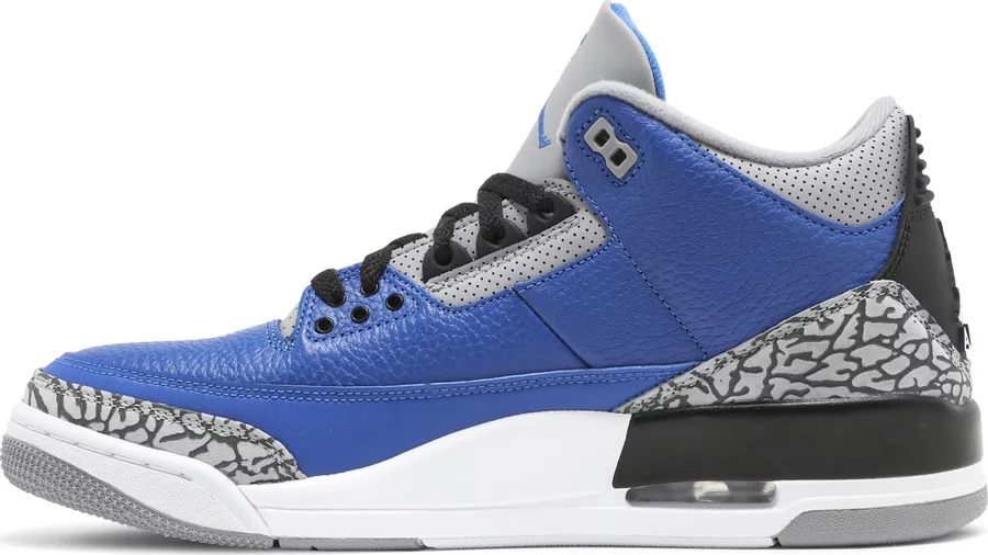 Jordan 3 Retro Varsity Royal Cement - Image 2