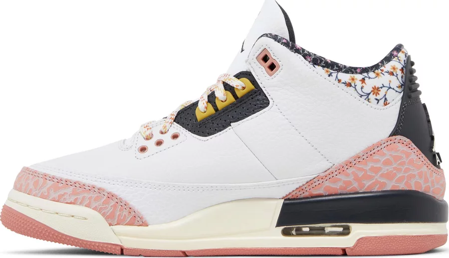 Jordan 3 Retro Vintage Floral (GS) - Image 2