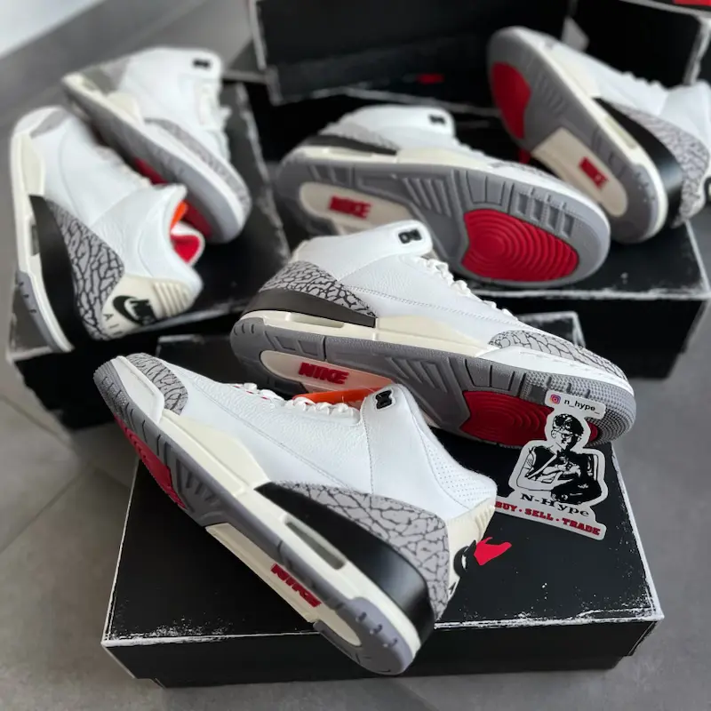 Jordan 3 Retro White Cement Reimagined - Image 6