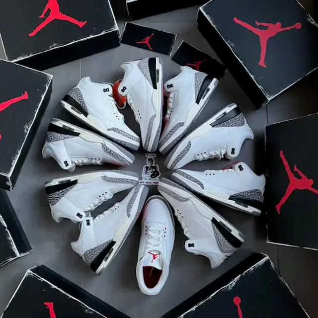 Jordan 3 Retro White Cement Reimagined - Image 8