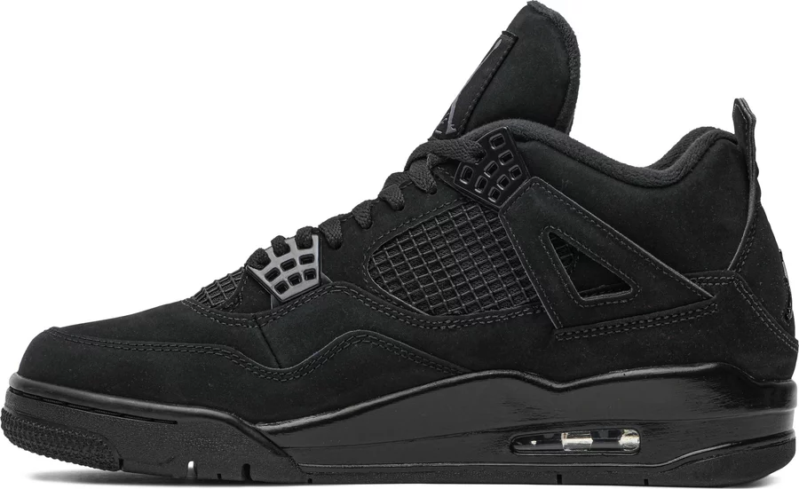 Jordan 4 Retro Black Cat (GS) - Image 2