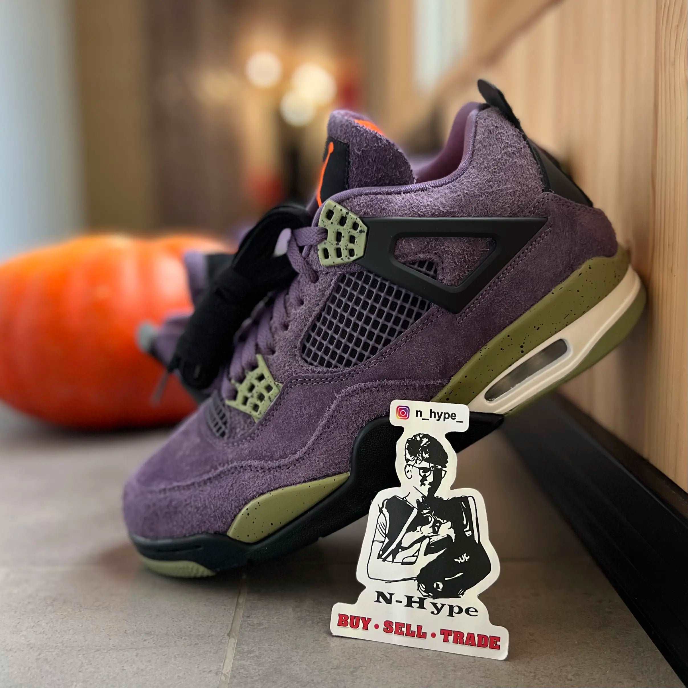 Jordan 4 Retro Canyon Purple (W) - Image 5