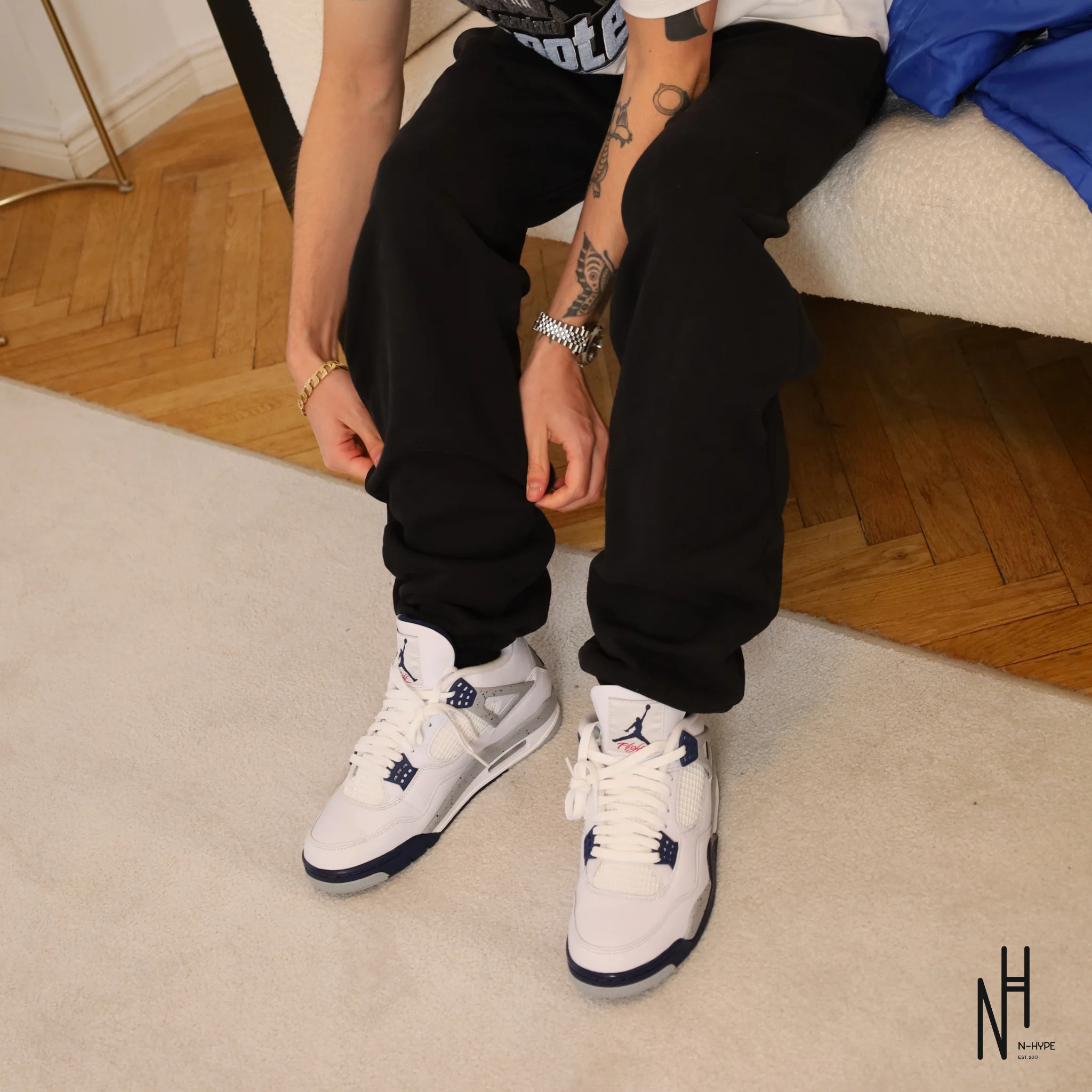 Jordan 4 Retro Midnight Navy - Image 4