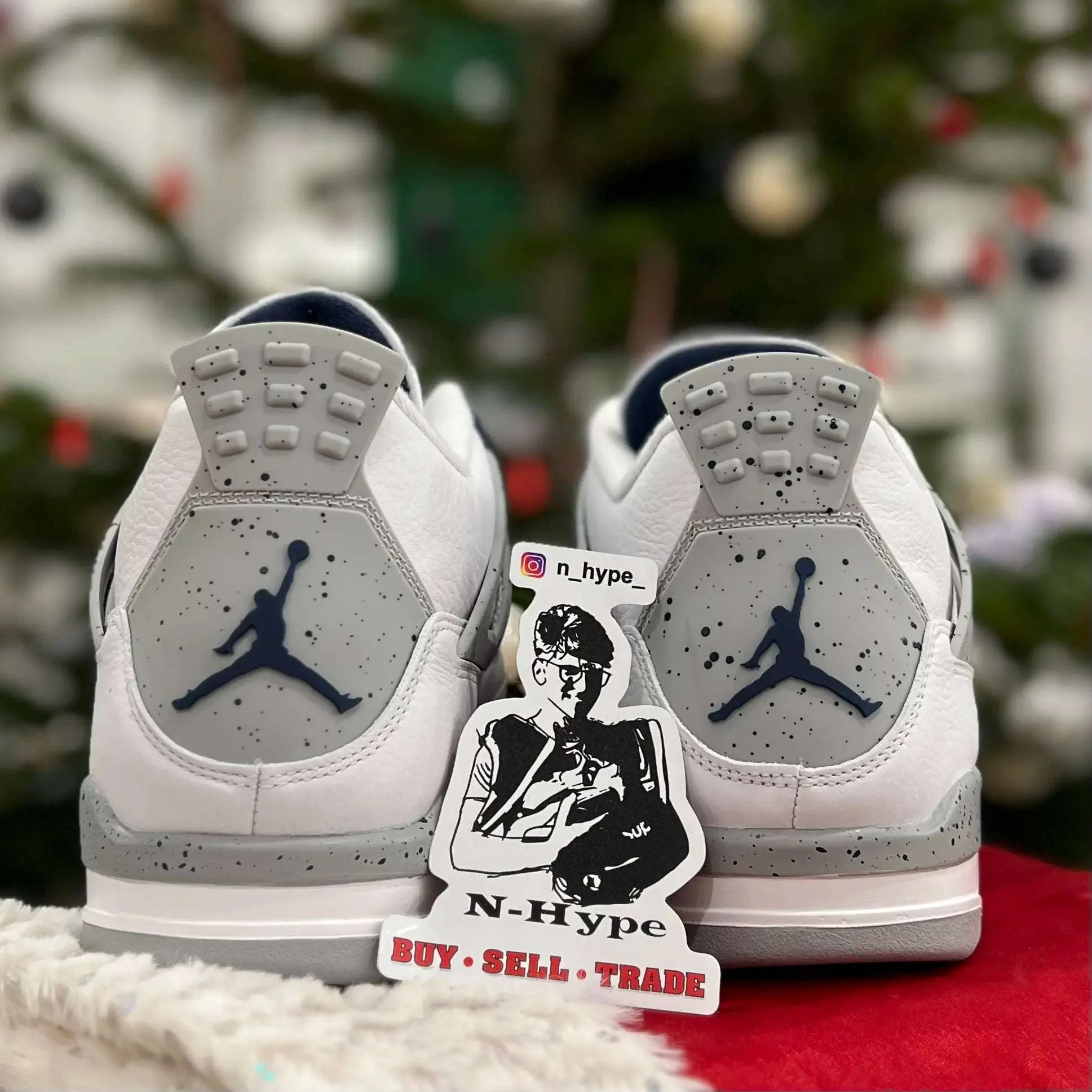Jordan 4 Retro Midnight Navy - Image 7