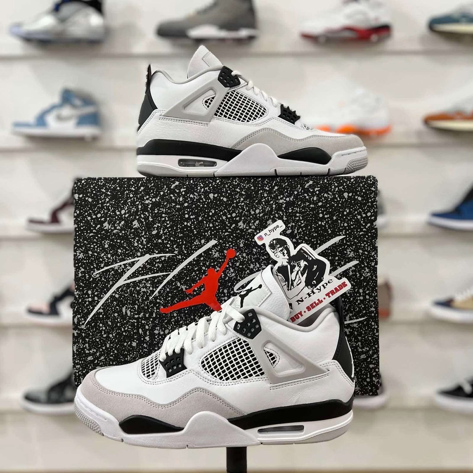 Jordan 4 Retro Military Black - Image 4