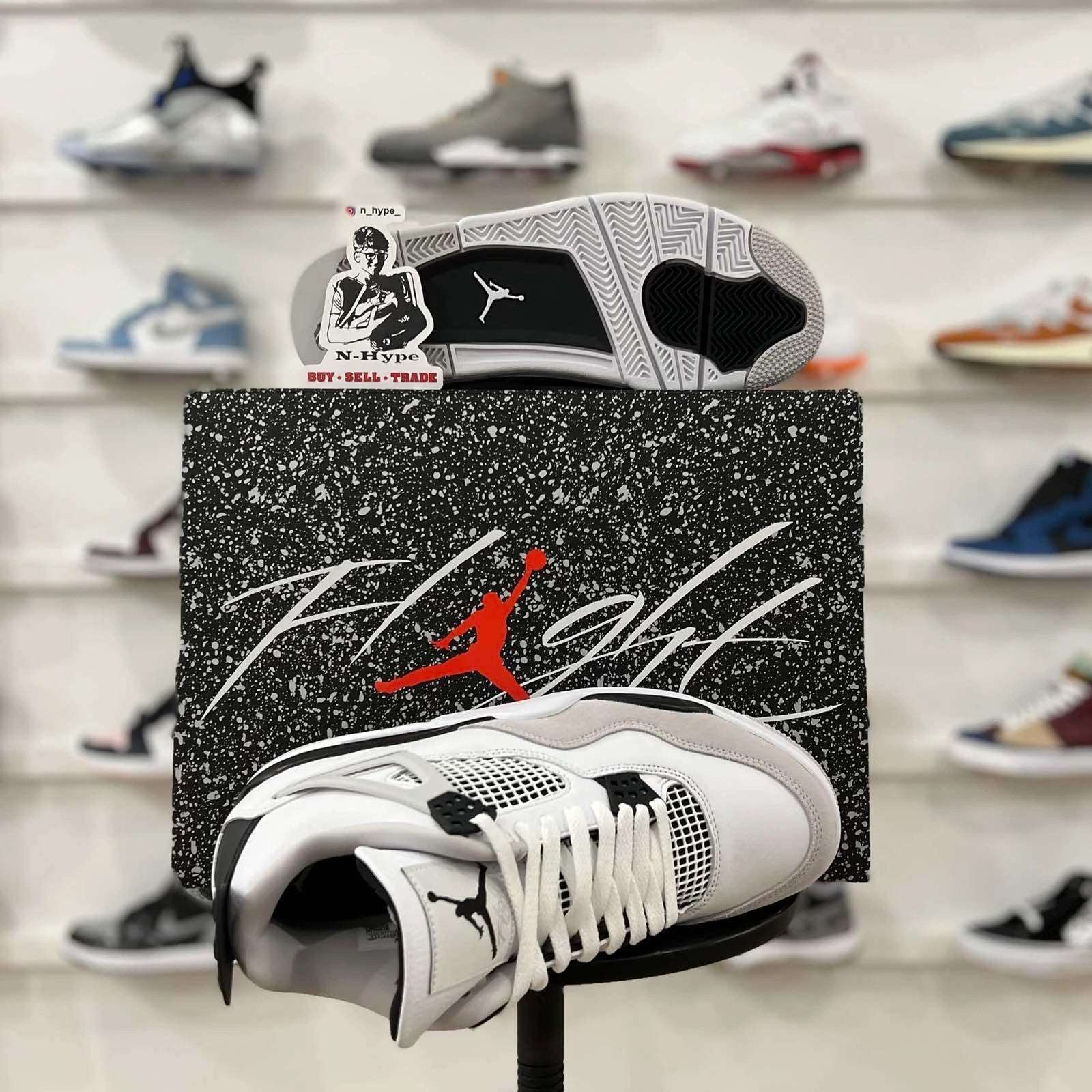 Jordan 4 Retro Military Black - Image 5